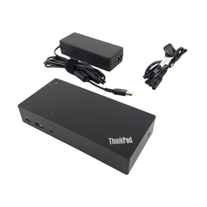Lenovo ThinkPad DK1633 USB-C Docking Station Type 40A9 W/90W AC Adapter - Bild 1 von 9