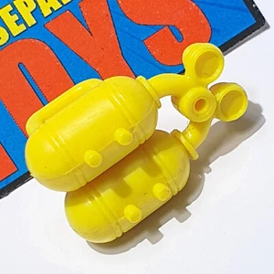 Vtg TMNT Mighty Mutations Construction Mutation Mike TANK part yellow accessory - Picture 1 of 16