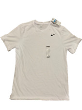 Nike Men's T-Shirt Athletic Logo Swoosh Printed Active Short Sleeve Tee