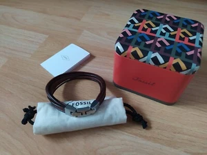 Fossil Herrenarmband Echtleder Neu OVP Geschenkbox - Bild 1 von 3