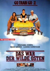 GO TRABI GO 2 Das war der wilde Osten Claudia Schmutzler Filmplakat A1 GEROLLT - Bild 1 von 1