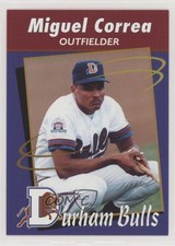 1995 Herald-Sun Durham Bulls Miguel Correa