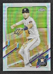 GEORGE SPRINGER 2021 Topps Chrome Baseball REFRACTOR 53 / Houston Astros ⭐ MINT - Picture 1 of 2