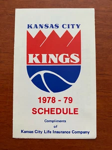 NBA 1978-79 KANSAS CITY KINGS Basketball Schedule KC LIFE (Now Sacramento) - Picture 1 of 3