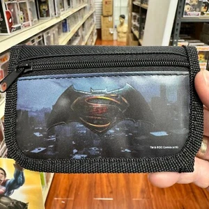 BATMAN VS SUPERMAN wallet Children Wallet Kids Cartoon Coin Purse (Black) - Picture 1 of 4