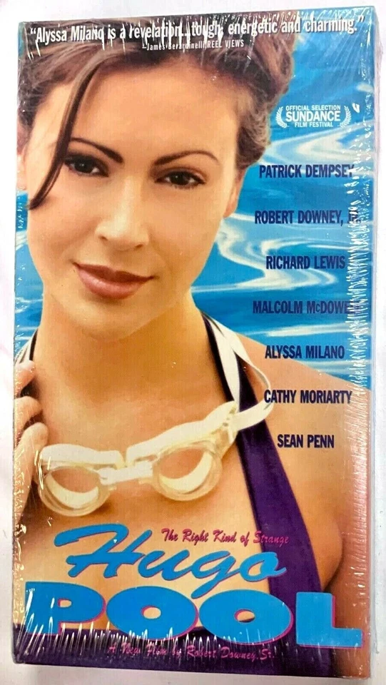 Hugo Pool VHS BMG 1993 w/Alyssa Milano Patrick Dempsey Foto 1 de 1