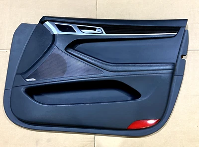 15-17 Hyundai Genesis Sedan G80 Front Right Interior Door Panel Trim PO27 OEM - Изображение 1 из 4