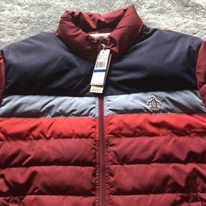 Original Penguin Water Resistant Puffer Jacket, Cabernet Size XL/TG/EG NWT 129 - Picture 1 of 5
