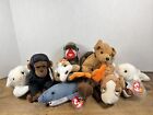 Ty Beanie Babies Lot Of 9 Spike Roary And More 1990S With Tags