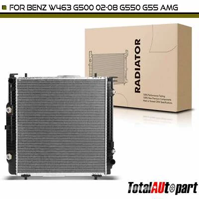 New Aluminum Radiator w/ Oil Cooler for Benz W463 G500 2002-2008 G55 AMG G550 - Image 1 of 4