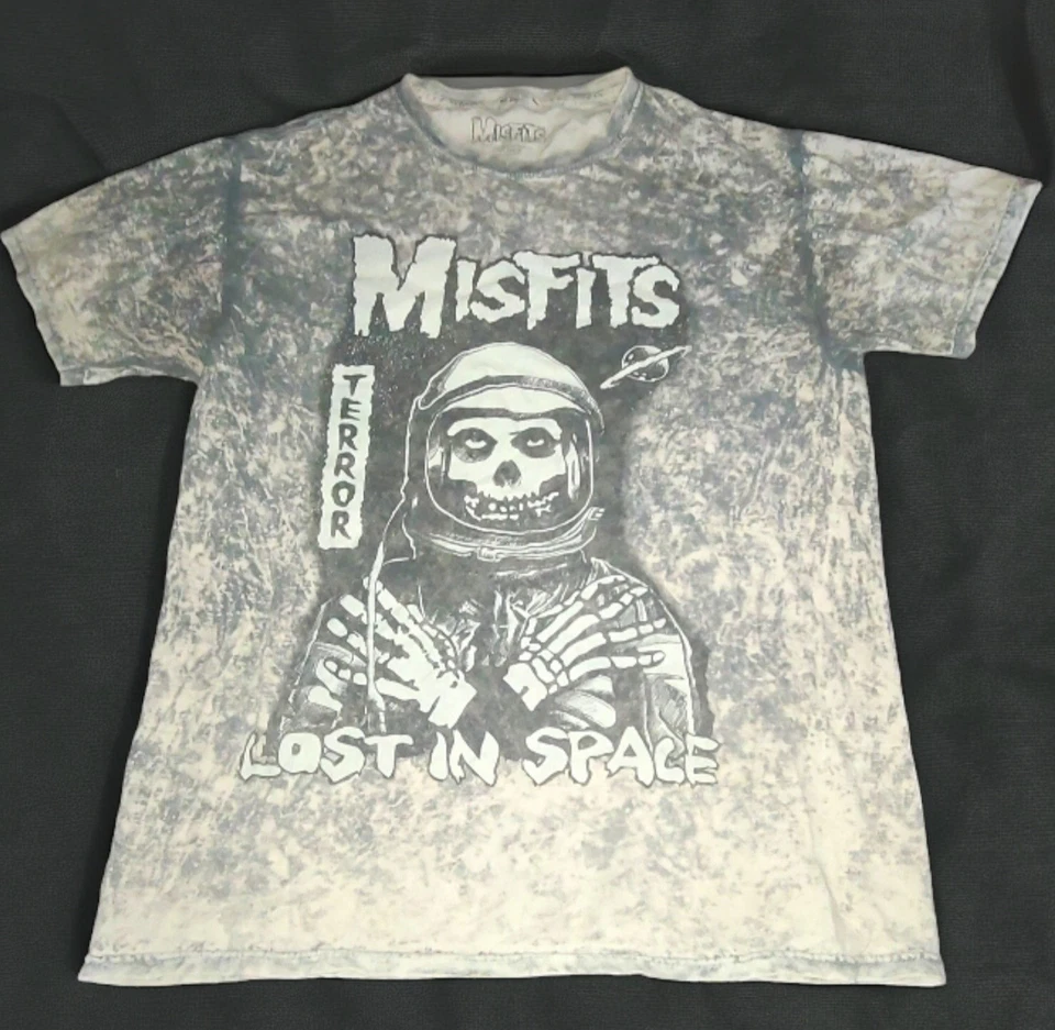 Camiseta Para Hombres S/S LAVADA A LA PIEDRA Esqueleto Terror Perdido en el Espacio INAJUSTES M Foto 1 de 4