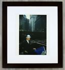 Mid Century Modern Framed Photo Danger Banker Signed Slim Aarons Rockefeller 50s