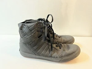 Supra Skytop Triple Negro Para Hombre Talla 10 Zapatillas de Monopatín 08002-001-M Camisetas Altas - Imagen 1 de 8