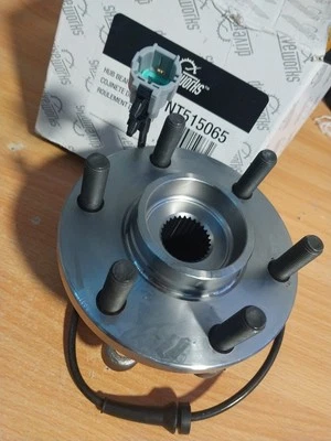 4x4 Front Wheel Bearing & Hub NT515065 Nissan 2005-2012 Pathfinder Frontier... - Image 1 of 4