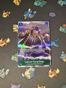 One Piece TCG - Capone Gang Bege ST02-004 Arte Alternativo Premium Booster - (Nuevo) - Imagen 1 de 6