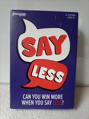 Say Less Card Game Family Fun 2022 Brand New Unused Sealed Contents - Image 1 of 4
