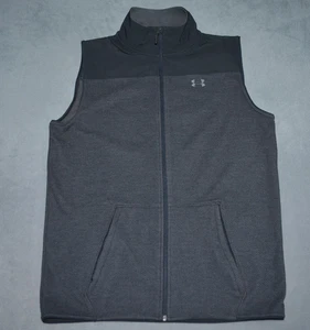 Under Armour Specialist Full Zip Vest Men’s XLT Jet Gray Loose Casual Tall - Picture 1 of 8