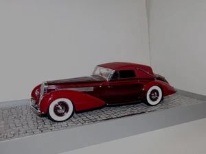 DELAGE D8-120 CABRIOLET 1939 MUSEUN COLLECTION MINICHAMPS 107115130 1:18 - Bild 1 von 6