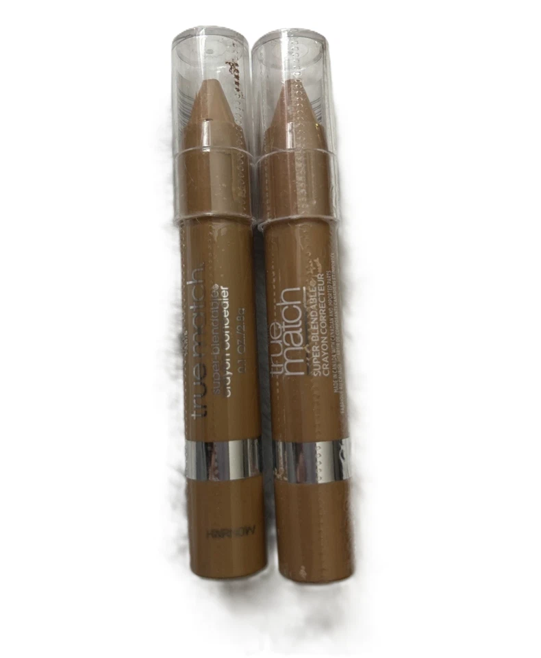 ДВА L'OREAL TRUE MATCH СМЕШИВАЕМЫЙ КАРАНДАШ КОРРЕКТОР КОНСИЛЕР W6-7-8 СРЕДНИЙ/ГЛУБОКИЙ - Изображение 1 из 1