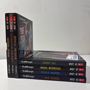 Hello Neighbor 7 Book Lot Scholastic Chapter Books West Like New - Imagen 1 de 19