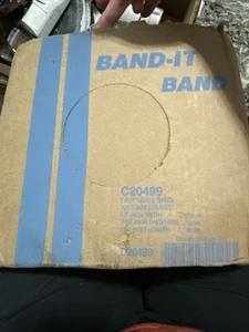 Band-It C20499 Easy Scale 1/2" Stainless Steel Strapping Band 100ft (B51) - Picture 1 of 5