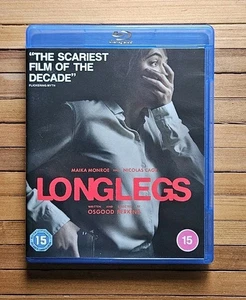 Longlegs Blu-ray Horror Starring Maika Monroe, Nicolas Cage, Osgood Perkins 2024 - Picture 1 of 2