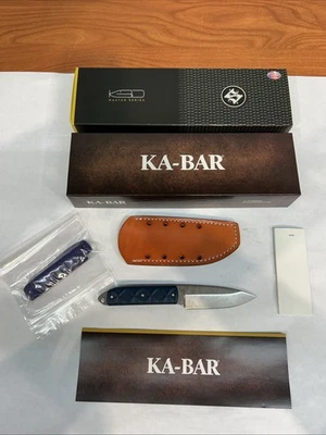 Cuchillo Ka-Bar Snody Boss hoja fija (3,5" lavado a piedra) 5101 Foto 1 de 4