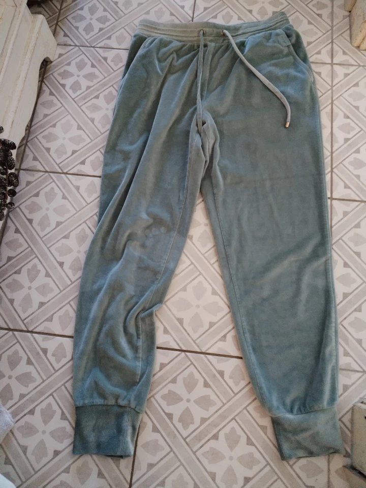 George Velour Pyjama Bottoms Size 12-14 - image 1 of 1