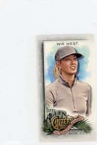 2022 Topps Allen & Ginter #285 Michelle Wie West Mini - Picture 1 of 1