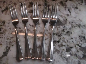 6 tenedores de cena de acero inoxidable Retroneu 18/8 Corea JAMESTOWN o OLD VIC - Imagen 1 de 2
