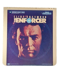 Clint Eastwood Movie RCA Select-a-Vision Video Discs The Enforcer Vintage 80s 83 - Picture 1 of 2