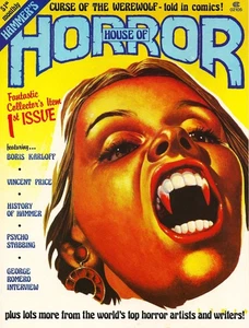 HAMMER'S HOUSE OF HORROR-MAGAZINE-FIRST USA ISSUE-COLLECTOR'S ISSUE-MARCH 1978 - Bild 1 von 2