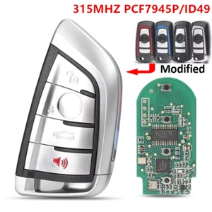 Mando a distancia modificado sin llave 315 MHz 4B para BMW CAS4 serie F X3 X4 F25 2014-2017 - Imagen 1 de 4