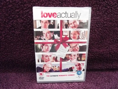 Love Actually DVD (2003) Hugh Grant, Emma Thompson, Bill Nighy, New and Sealed - Image 1 of 2