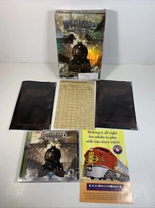 Railroad Tycoon 3 PC CD-ROM 2003 Pop Top Software Complete in Box Pre-owned - Picture 1 of 10
