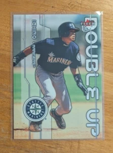 2003 Ultra Double Up #DU14 Ichiro Suzuki/Ken Griffey Jr Mariners Reds - Picture 1 of 2