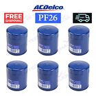 ACDelco PF26 Oil Filter GM Original Equipment (6 Pack) FREE SHIPPING Chevrolet CHEVY
