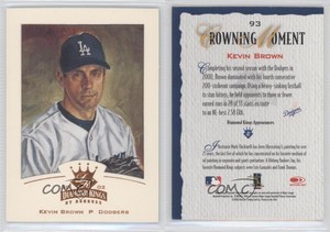 2002 Donruss Diamond Kings Bronze Foil Kevin Brown #93
