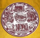 Carlsbad Cavern Vernon Kilns 10 1/4" Plate Dist.By Cavern Supply Co Operations