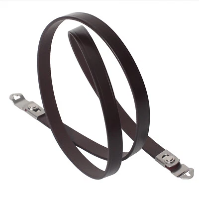 Leather Neck Shoulder Strap With Lugs For Rolleiflex 2.8C 2.8D 2.8GX 120 TLR - Image 1 of 4