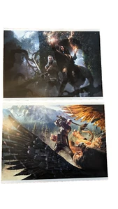 The Witcher 3 - Two high quality lithographs - Yennifer / Hypogriph - Picture 1 of 2