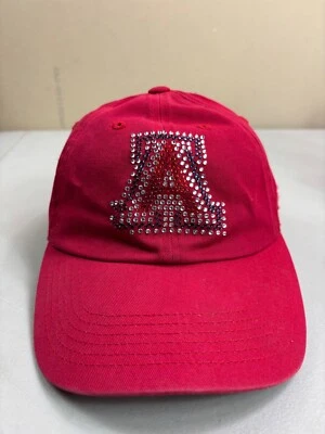 Arizona Wildcats Hat Strap-back Mom College Style Golf Cap Rhinestone Logo Women - Image 1 of 4