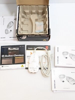 Behringer Guitar Link UCG102 Guitar-to-USB Audio Interface Complete w/ Software - Image 1 of 2