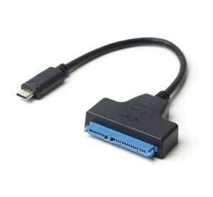 USB 3.1 Type-C to SATA III External Converter Adapter Cable For 2.5" HDD SSD AU - Picture 1 of 5