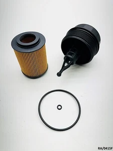 Oil Filter Cap & Filter Kit for JEEP COMMANDER XK XH 3.0 CRD 2006-2010 RA/0415F - Picture 1 of 3