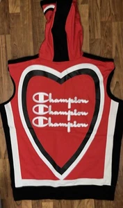 Damen Oversized Sweatjacke Weste von Champion Größe XS - M neu - Bild 1 von 4