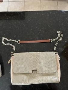 pour la victoire handbag snakeskin  elegant and classy , One Small Blemish - Picture 1 of 8