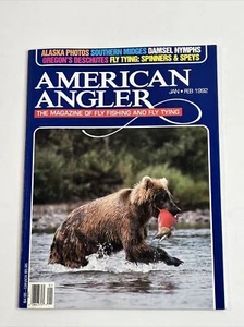 American Angler Magazine January February 1992 Southern Midges Damsel Nymphs  - Bild 1 von 3