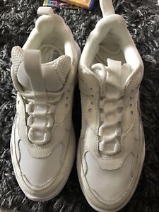 CALVIN KLEIN JEANS Trainers, White Leather & Man Made Material Upper.