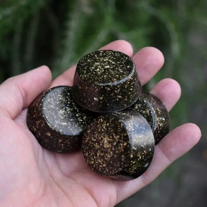 Orgone Energy Mini Towerbusters - Gold 50:50 METAL TO RESIN Positive Energy - Picture 1 of 7